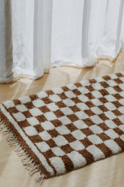 Cocoa + Natural Azia Rug
