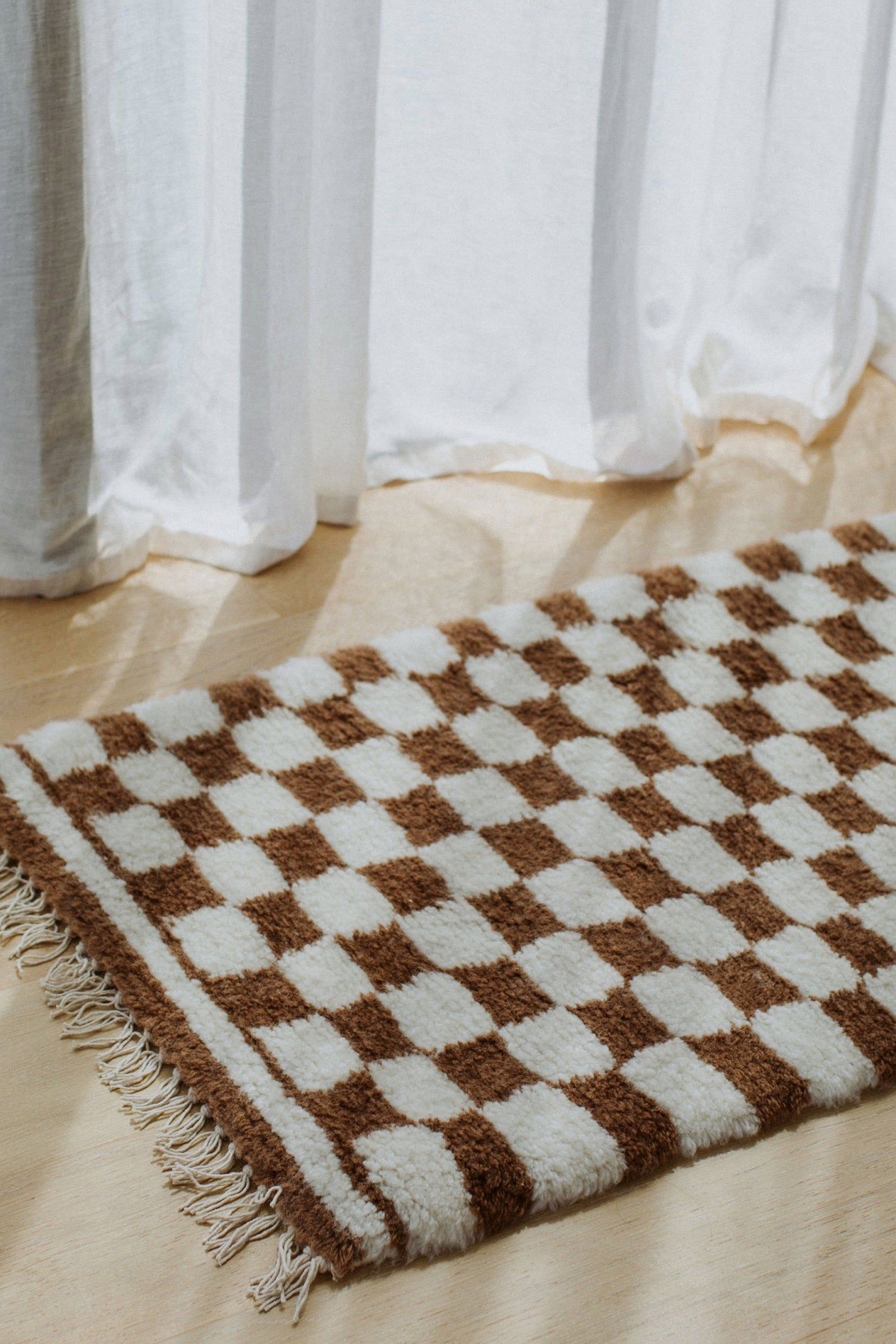 Cocoa + Natural Azia Rug