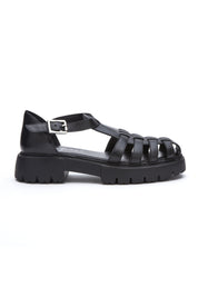 Black Dart Sandal
