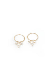 Gold Angelina Hoops