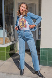 Western Blue Denim Jacket