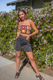 Stoned Black Classic Cutoff