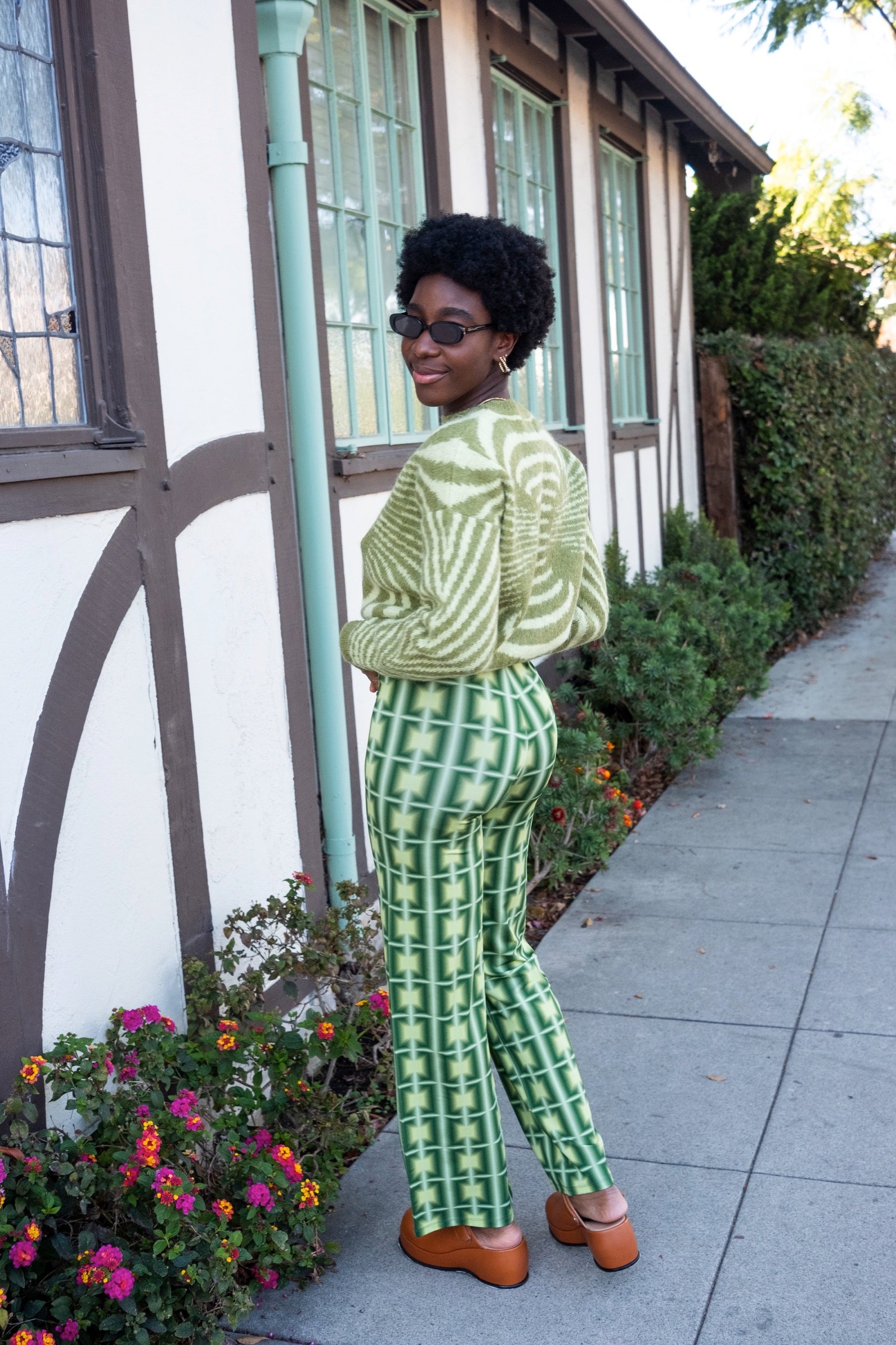 Forest Green Modem Pant