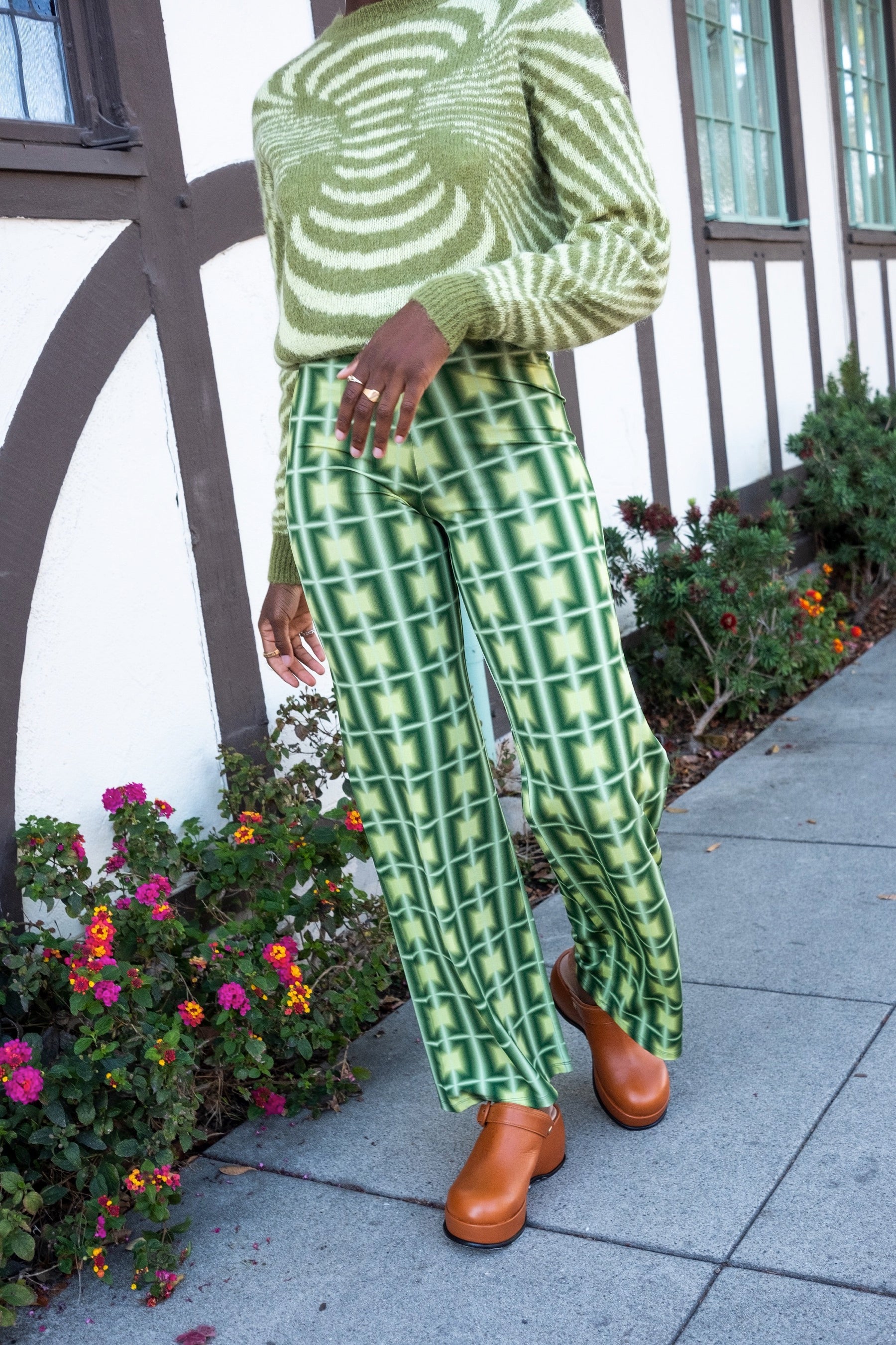 Forest Green Modem Pant