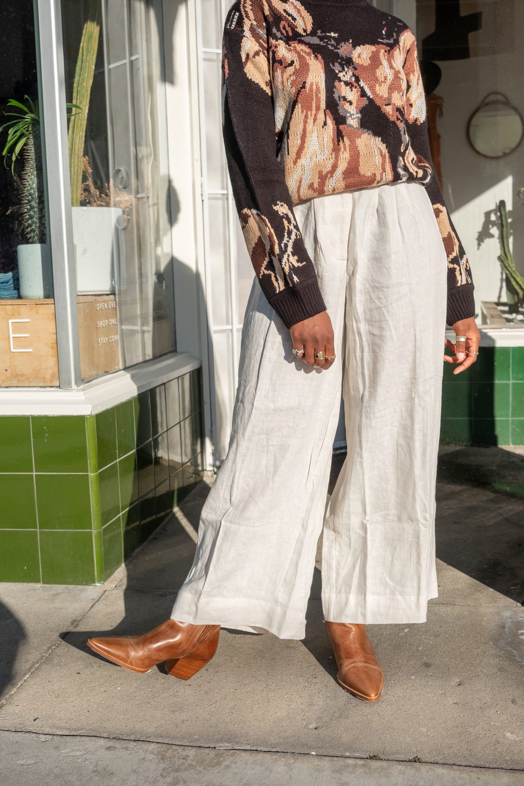 Ivory Benita Pant