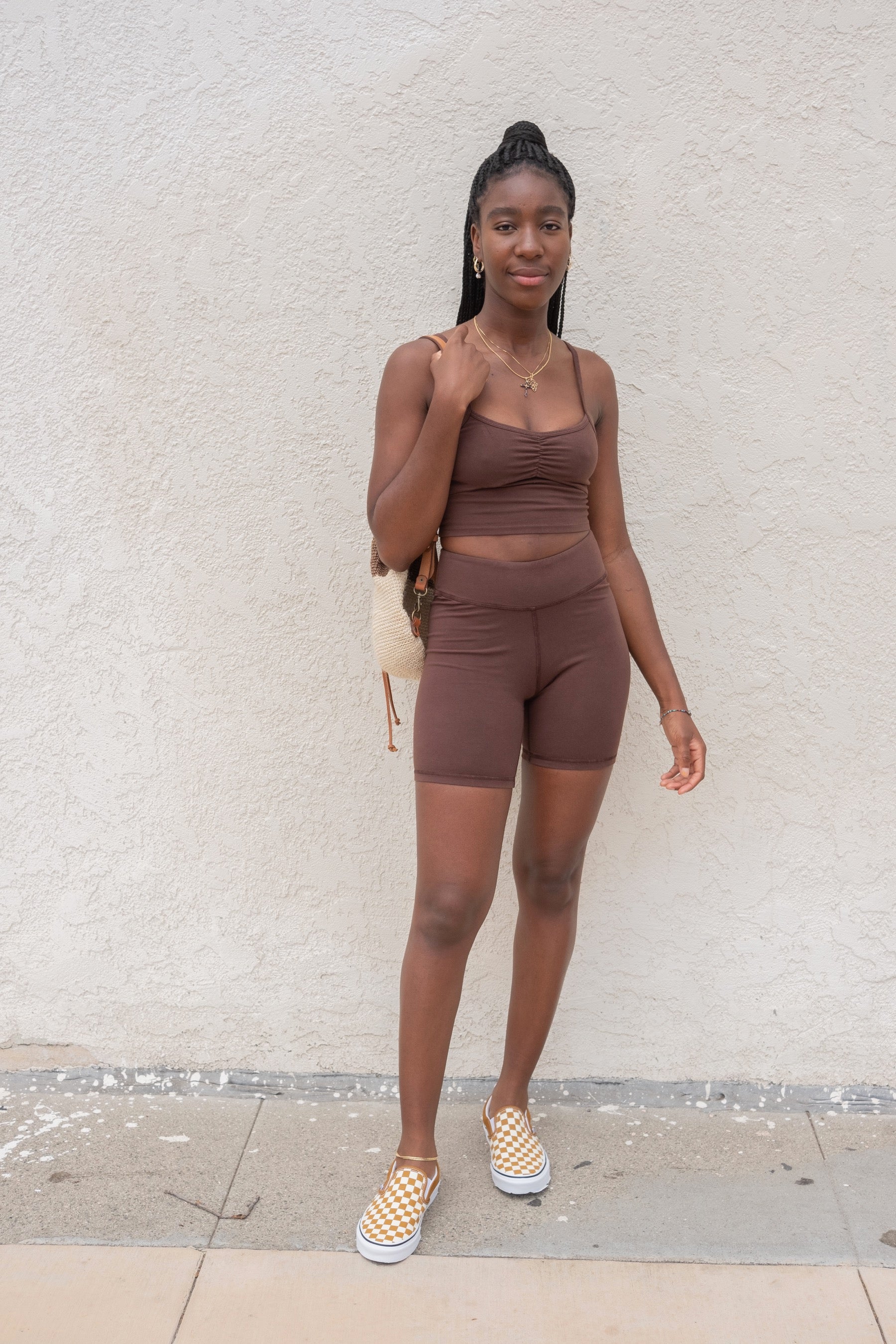 Espresso Stretch Shorts