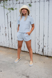 Powder Blue Terry Classic Set