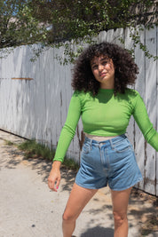 Intense Green Neng Top