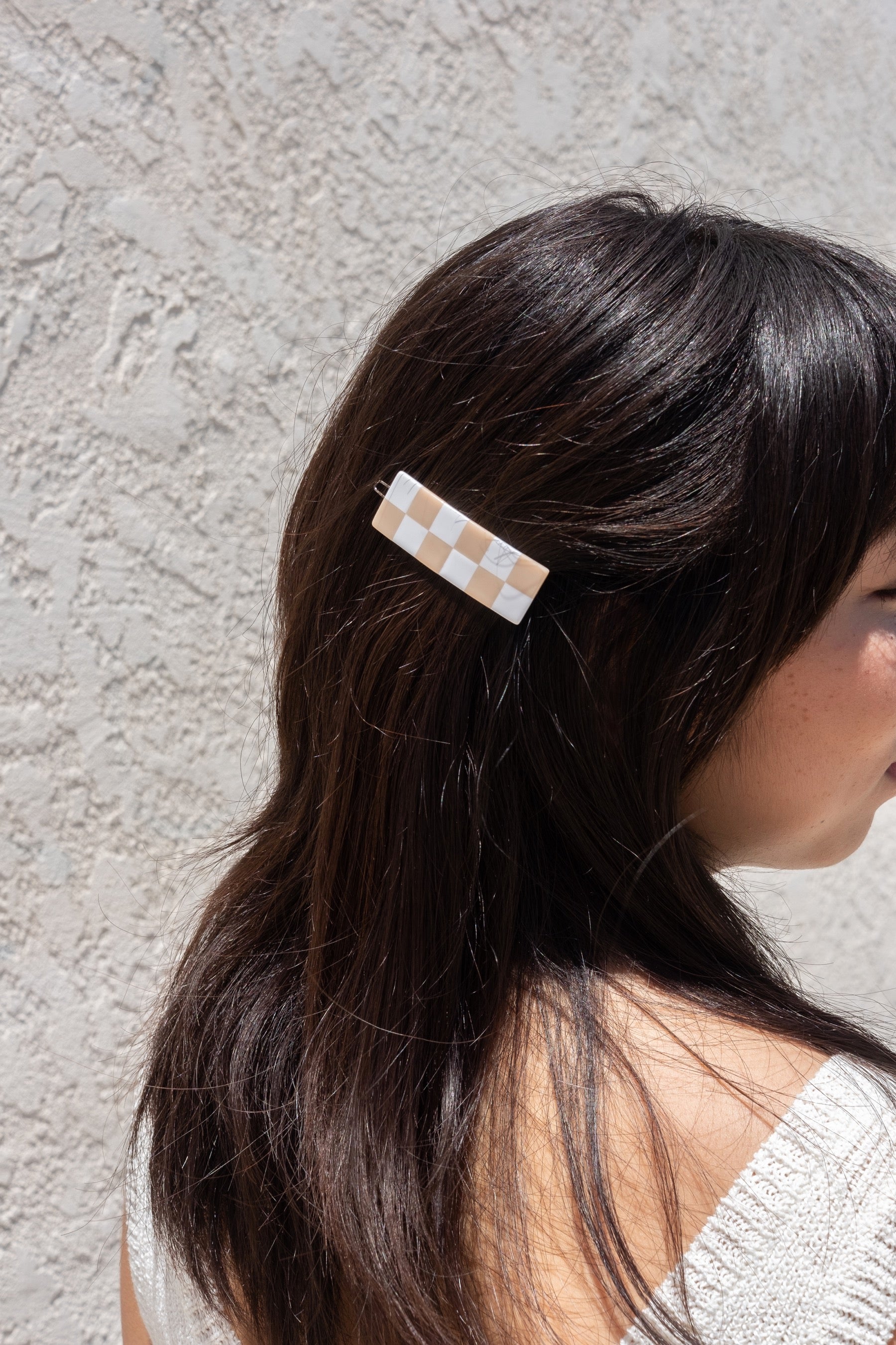Beige Cecile Clip