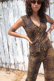 Leopard Jungle Peggy Cardigan