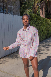 Light Pink Kennedy Button Up