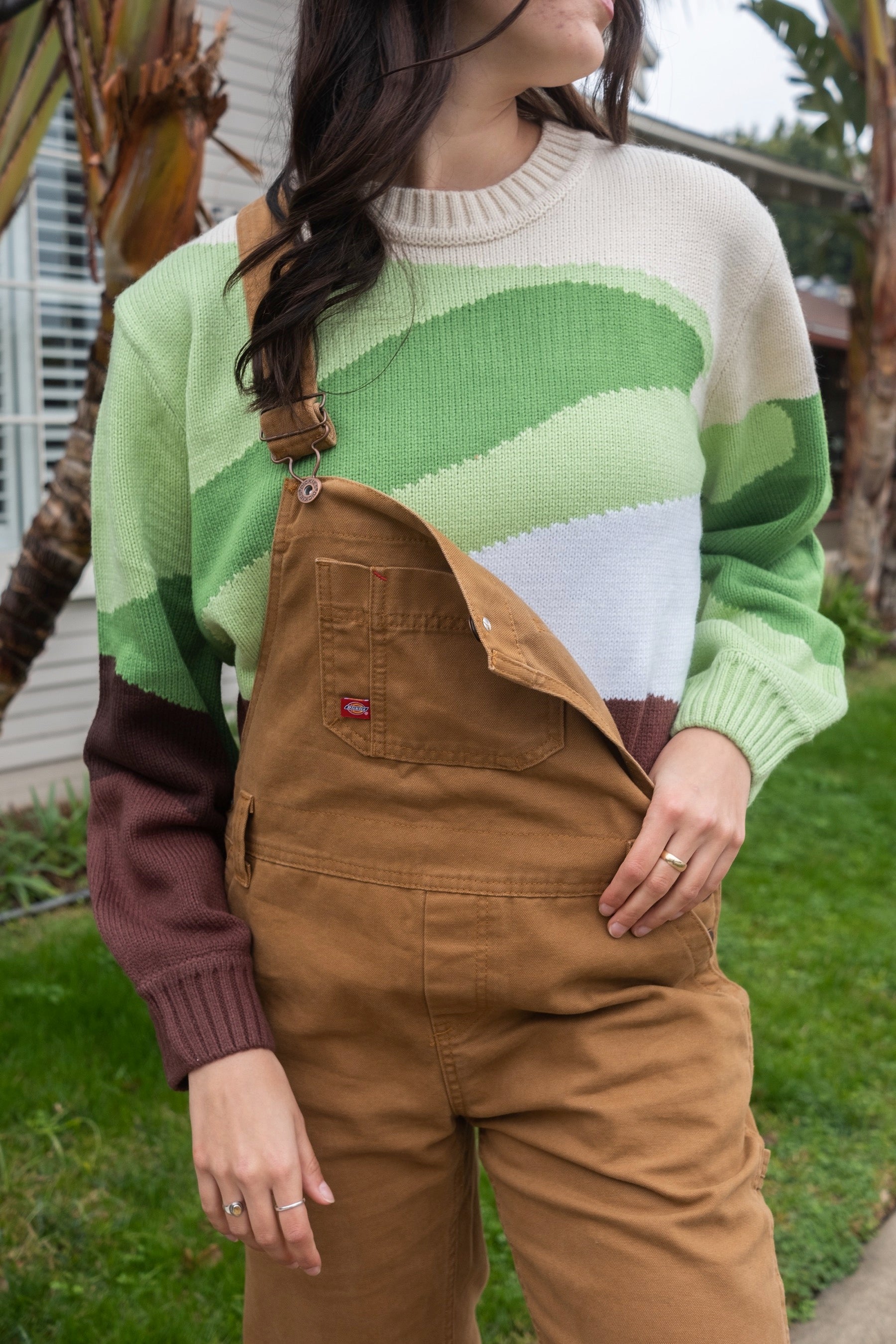 Golden Years Landscape Sweater