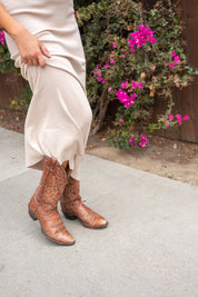 Brown Justin Cowboy Boot