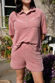 Mauve Boston Chenille Set