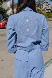 X Prism Blue Yin Yang Coveralls