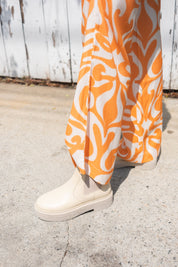 Vintage Vanilla Carmel Chelsea Boot