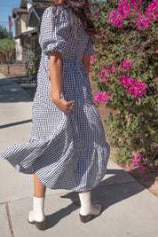 Varsha Gingham Aberdeen Dress