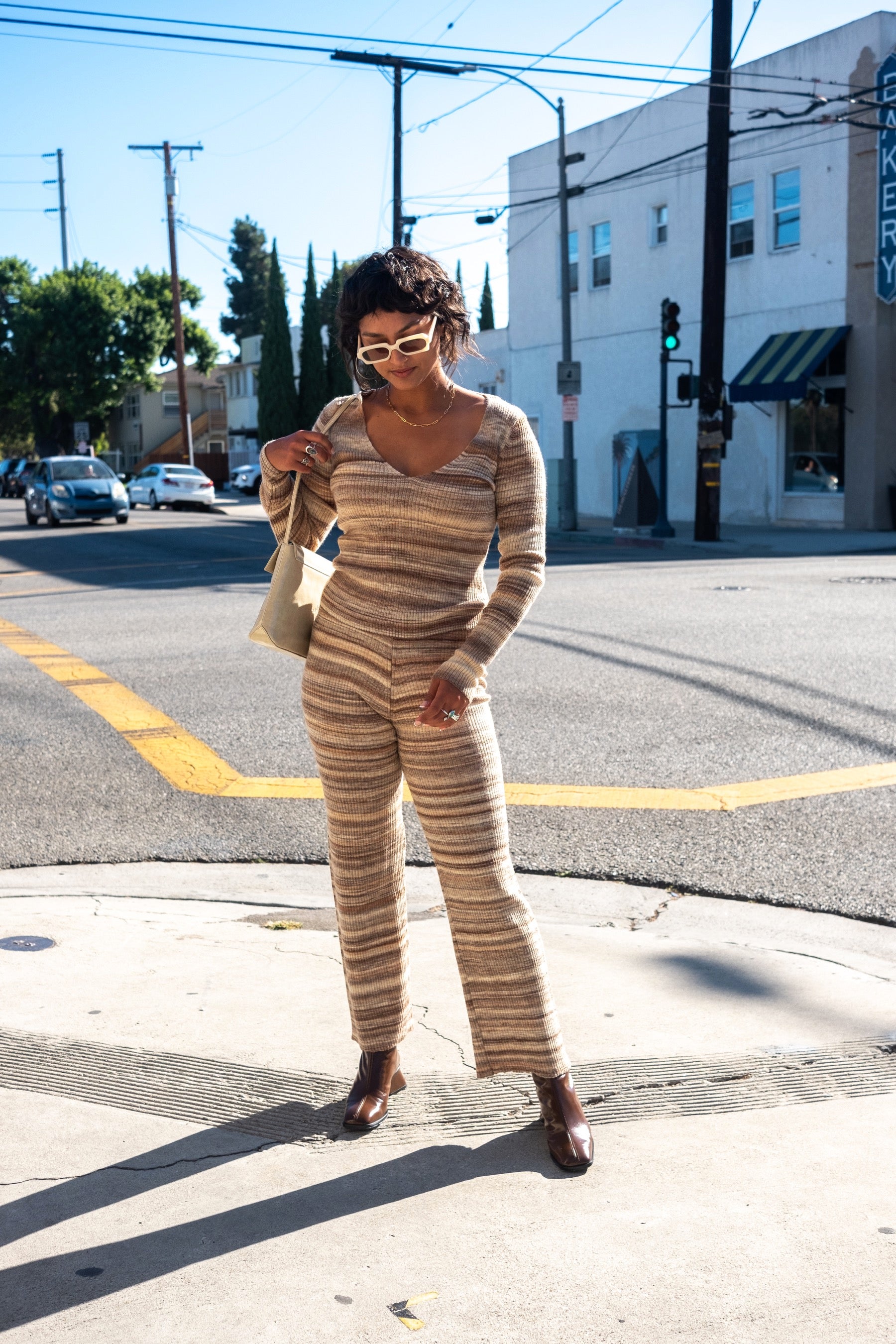 Light Brown Fabia Pant