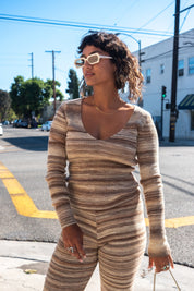 Light Brown Concordia Top