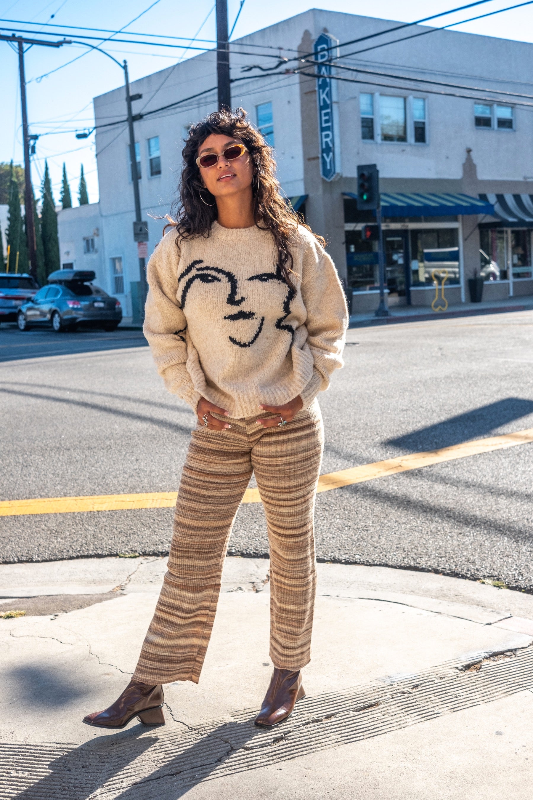 Light Brown Fabia Pant