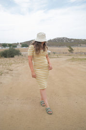 Striped Column Dress