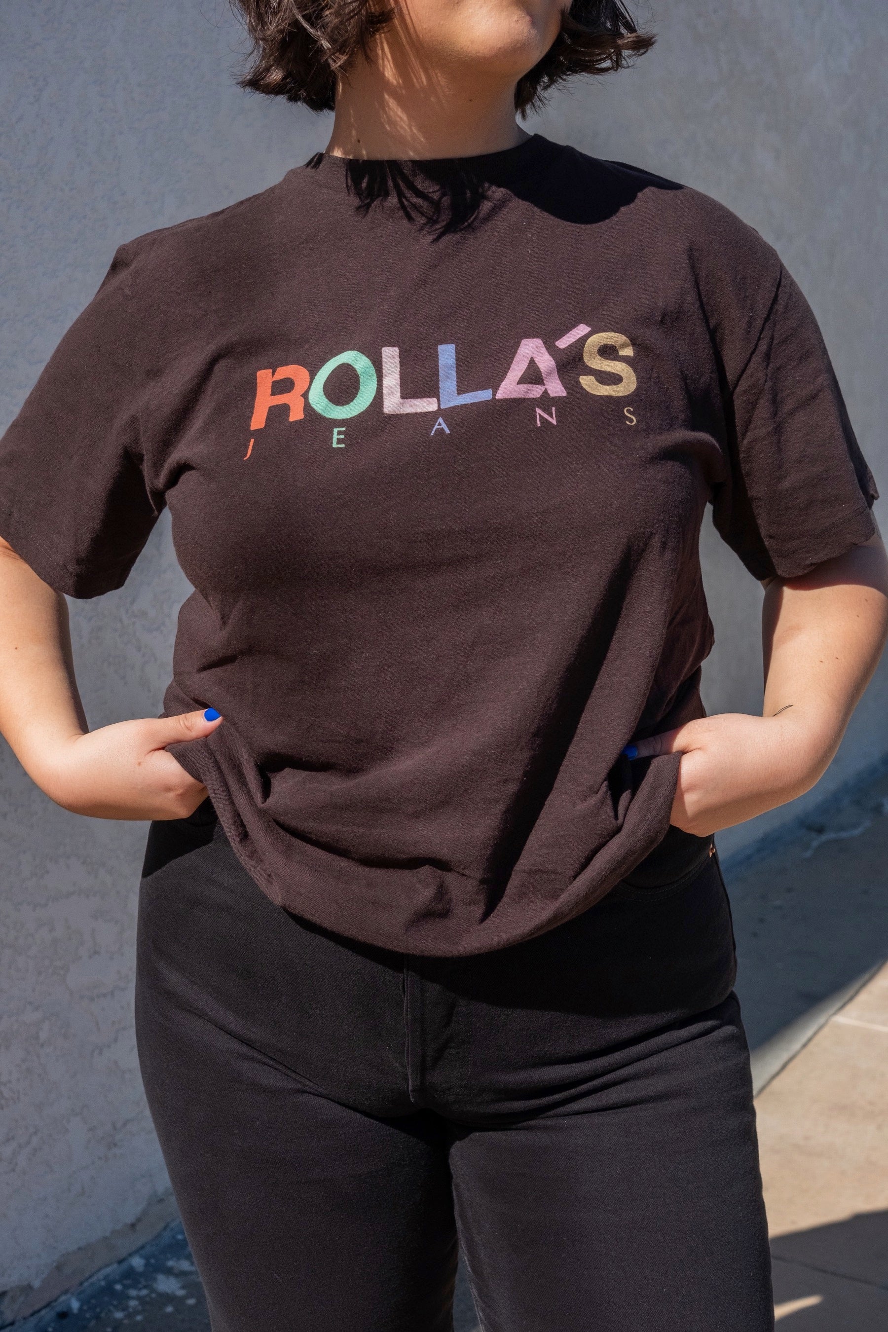 Vintage Black Candy Logo Tomboy Tee