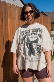 Janis Joplin Poster O/S Tee