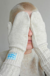 Ecru Kala Mittens