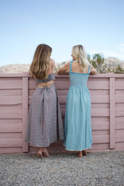 Crayola Cerulean Kasi Dress