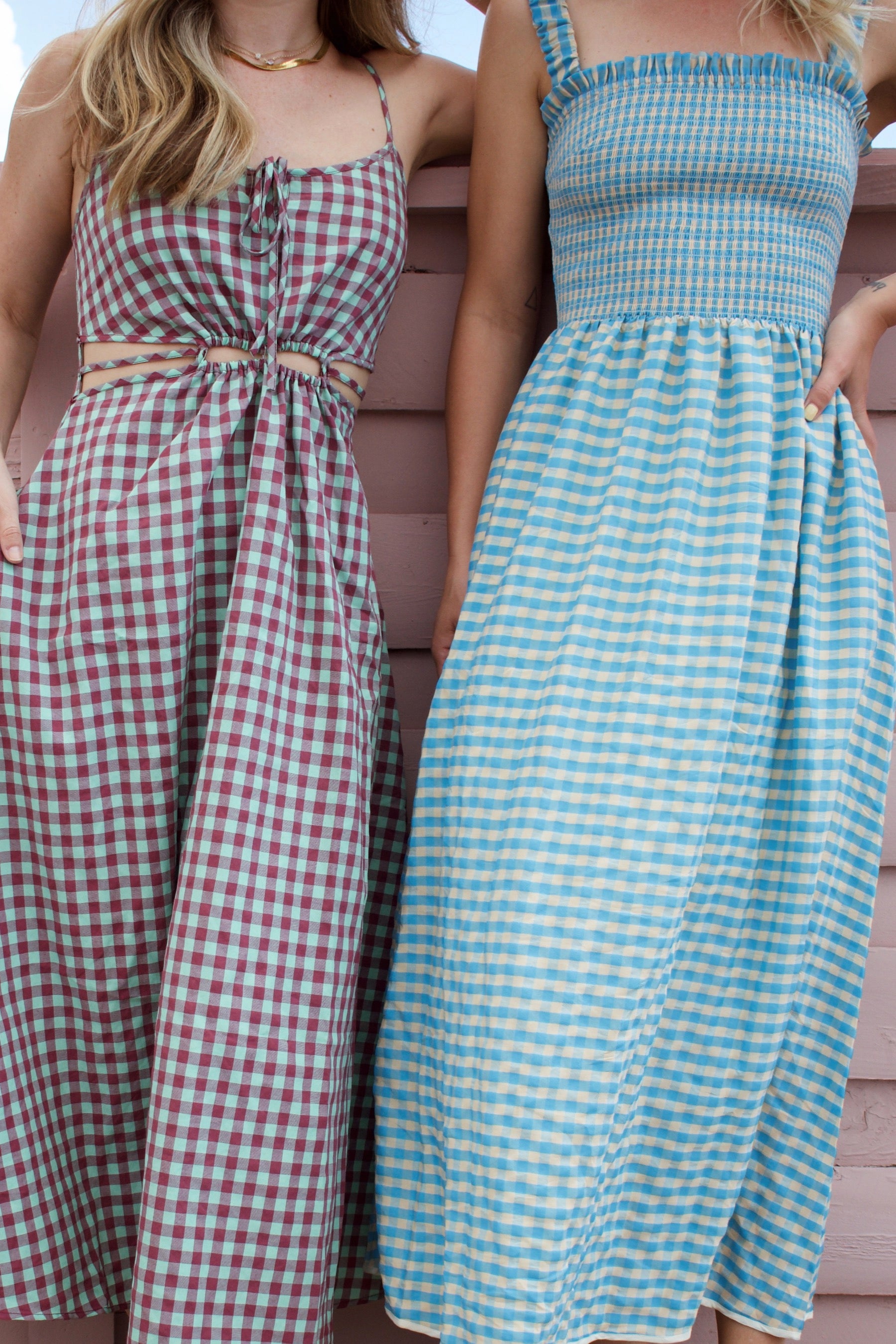 Crayola Cerulean Kasi Dress