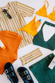 Yellow Brick Judy Mesh Top