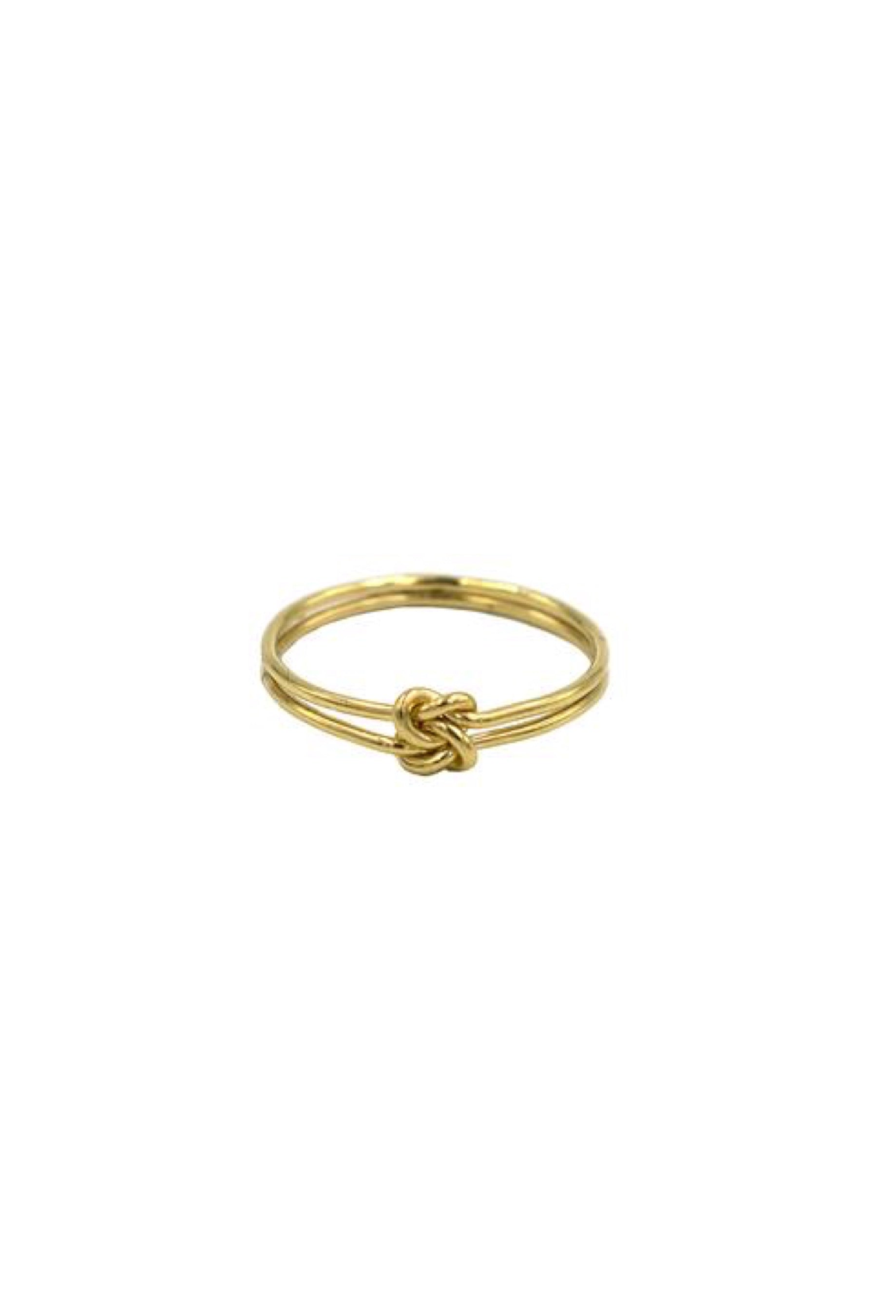 Gold Love Knot Ring