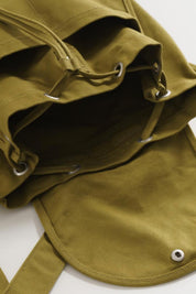 Spanish Olive Drawstring Backpack