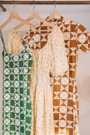 Toasted Pecan Debbie Dress