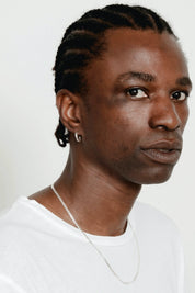 Silver Cillian Hoops