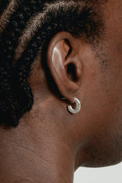 Silver Cillian Hoops