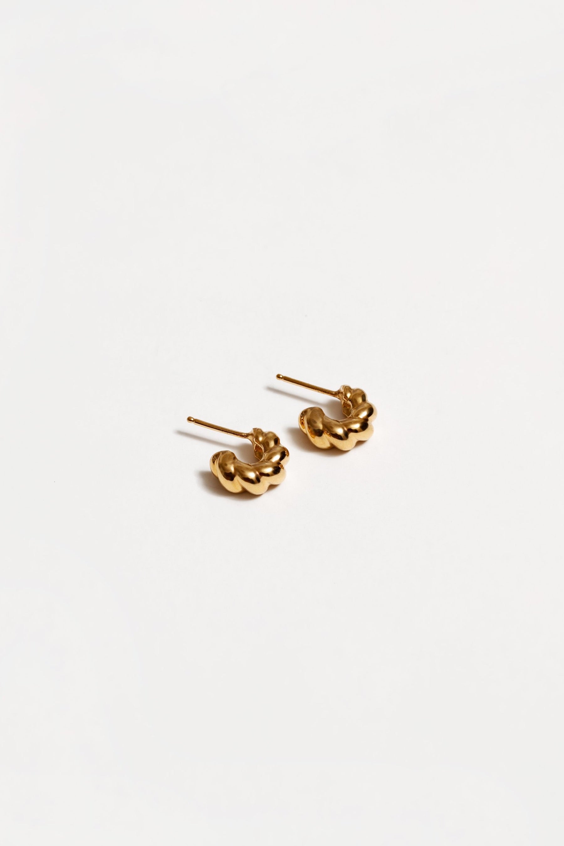 Small Gold Sadie Hoops