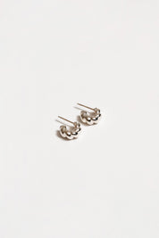 Small Silver Sadie Hoops