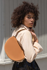 Cappuccino Orbit Shoulder Bag