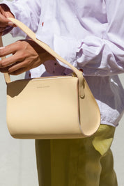 Cream Hug Shoulder Bag
