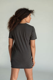 Black Zepplin Tee Dress