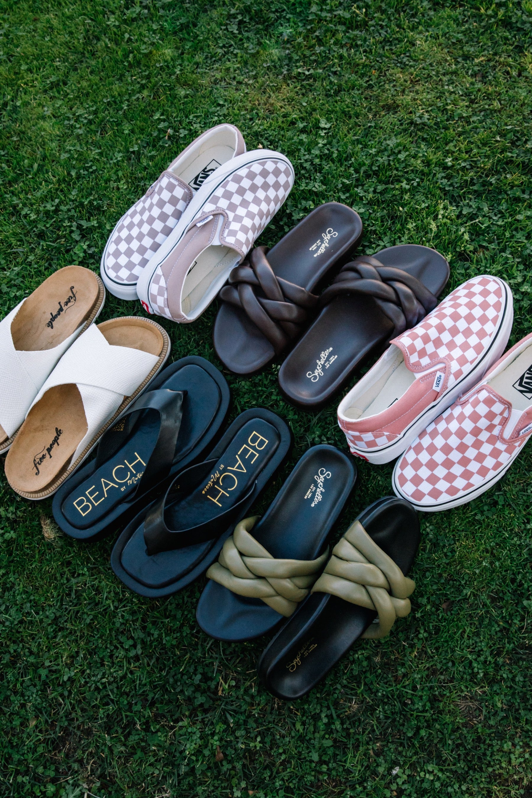 White Sidelines Sandal