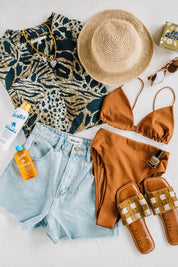 Nina Blue Mirage Short