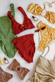 Metallic Chestnut Nadine Bikini