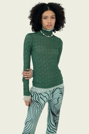 Fern Ross Mesh Thumbhole Top
