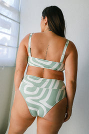 Moss Stroke Waisted Brief