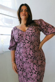 Plum Ivy Floral Sophie Dress