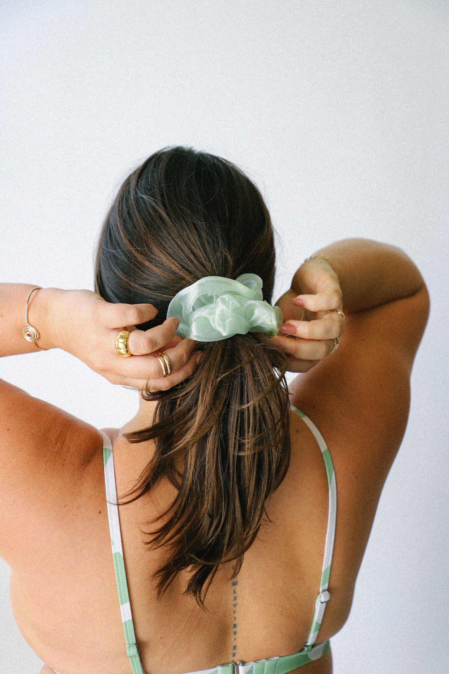 Gold Spiral Cuff Bracelet