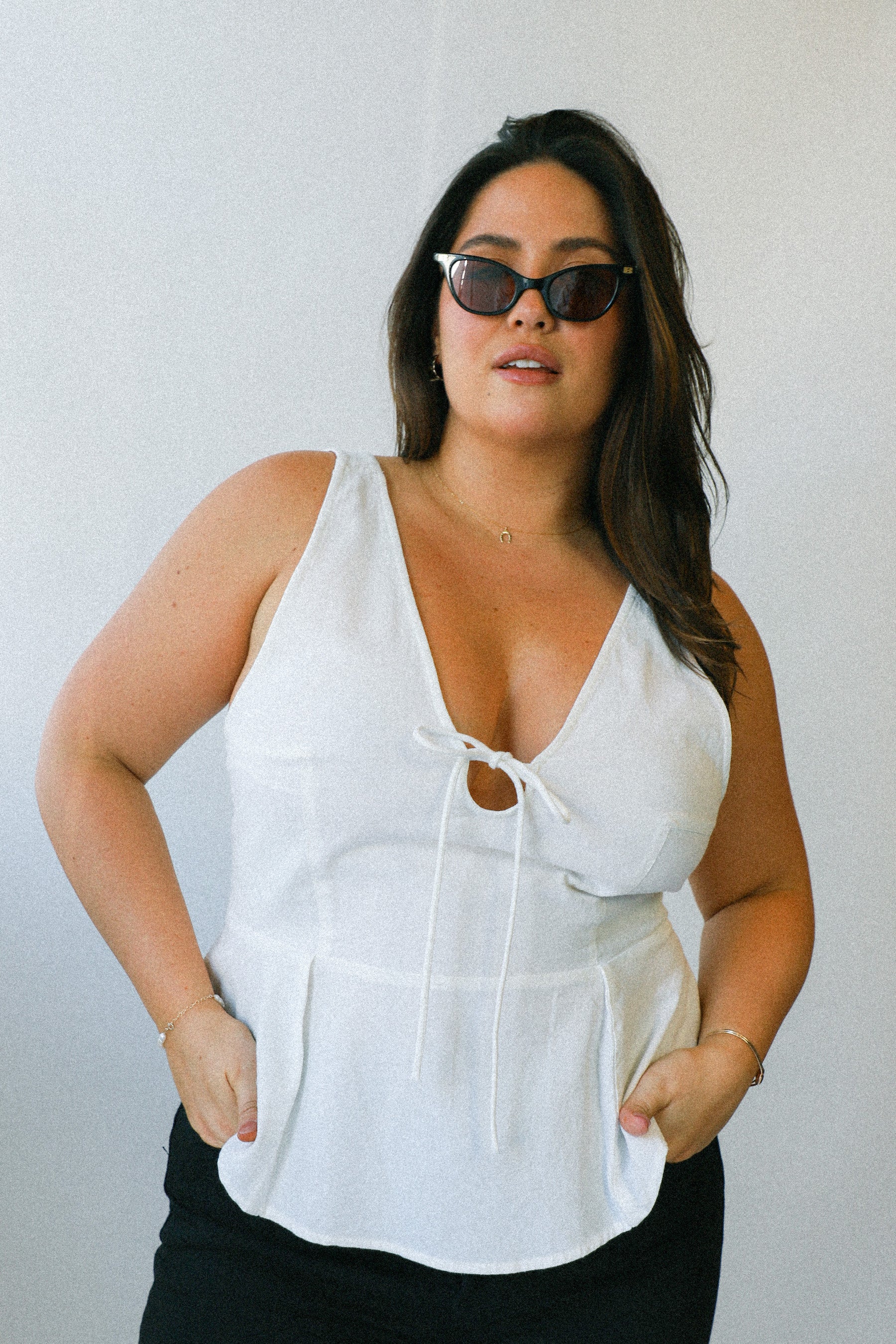 Optic White Mika Tank