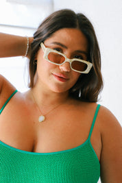 White Onyx Salome Sunglasses